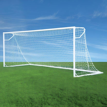 Jaypro Nova Club Round Soccer Goals – 24′ Pair | Portable, Durable Soccer Goal Set for Clubs & Recreational Fields (RCG-24S)