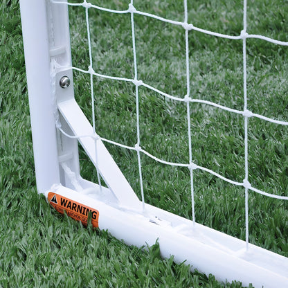 Jaypro Nova Club Round Soccer Goals – 24′ Pair | Portable, Durable Soccer Goal Set for Clubs & Recreational Fields (RCG-24S)
