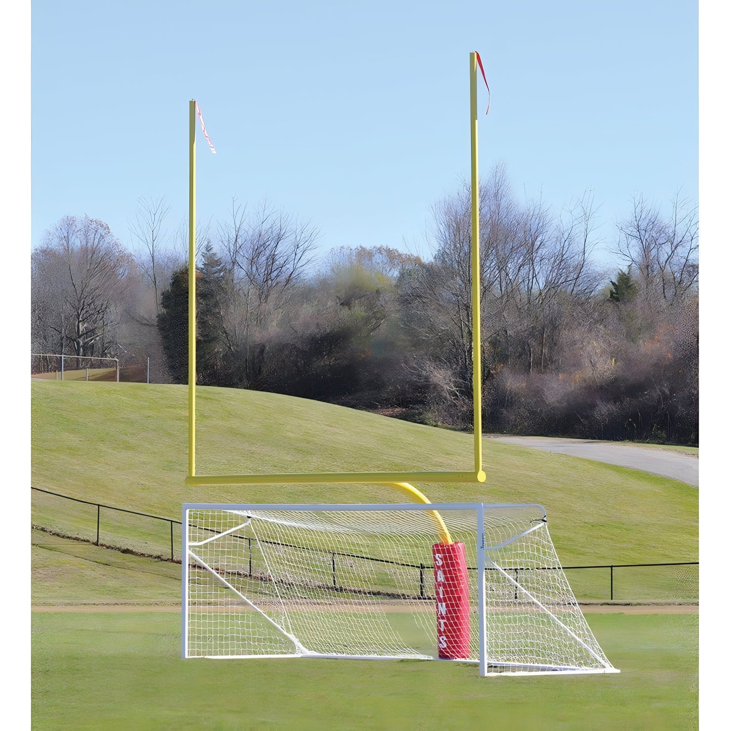 Jaypro Nova Premier Adjustable Soccer Goals | Regulation Size & Height‑Adjustable for Multi‑Level Use (SGP‑600AX)