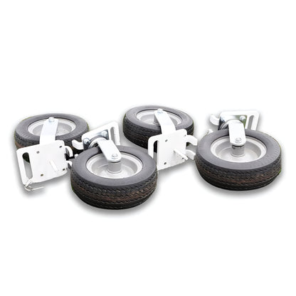 Jaypro Nova Soccer Goal Swivel Wheel Kit | Heavy‑Duty Mobility Upgrade for Nova-Style Goals (SGSWK)