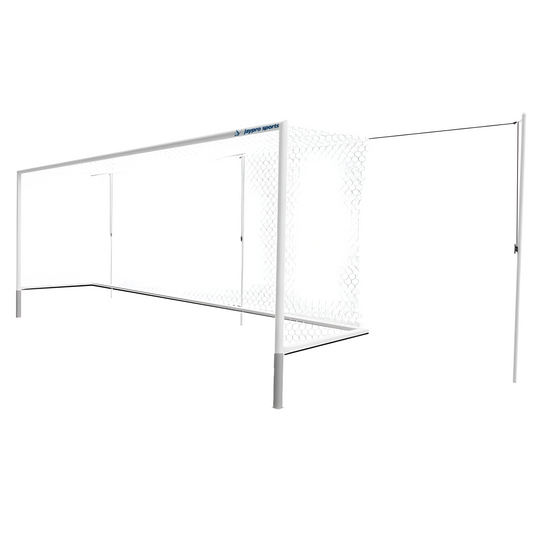Jaypro Nova World Fold‑Up Soccer Goals | Easy‑Storage Regulation‑Size Goals for Field & Backyard (SGP‑660)