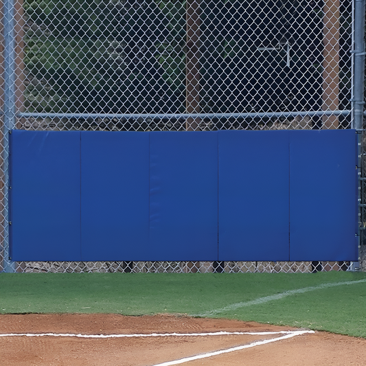 Jaypro Padding – Backstop (4'H x 10'L) – Outdoor | Full-Length Weatherproof Backstop & Fence Protection Pad (BSP2410)