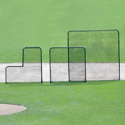 Jaypro Pitcher's Screen - (7'W x 7'H) - Collegiate | Heavy-Duty Protection for Practice & Games (PS-84)