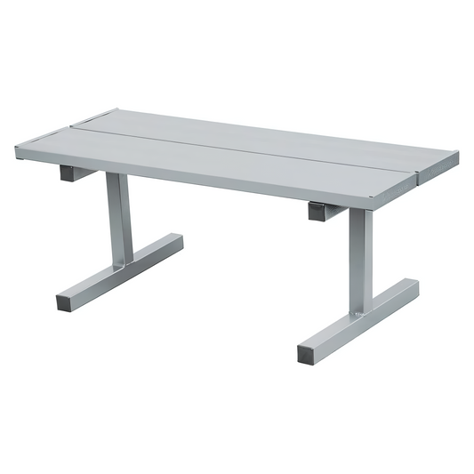 Jaypro Portable Courtside Bench – 5 ft. Double Plank | Durable & Foldable Seating for Teams & Events (DPB50)