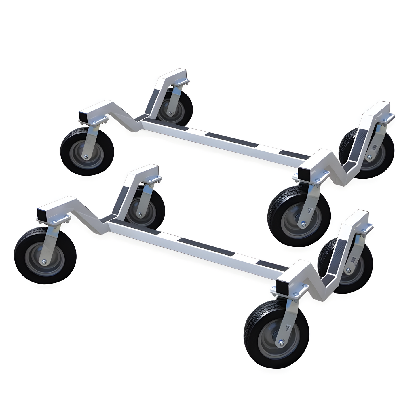 Jaypro Soccer Goal Carry Cart with Swivel Wheels – Set of 2 | Easy Transport for Full-Size Goals – SGT-24