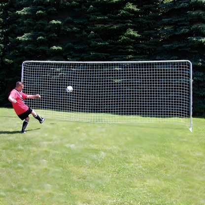 Jaypro Soccer Training Goal with Bag – Large 8'H x 24'W | Lightweight, Portable Match-Size Goal for Practice & Travel (STG-824)