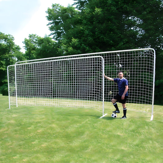 Jaypro Soccer Training Goal with Bag (Medium 7-1/2'H x 18'W) STG-718