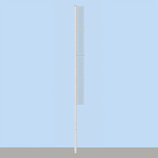 Jaypro Softball Foul Poles – Professional 30' | Ultra-Tall, High-Visibility Markers for Elite Field Performance (SBFP-30)