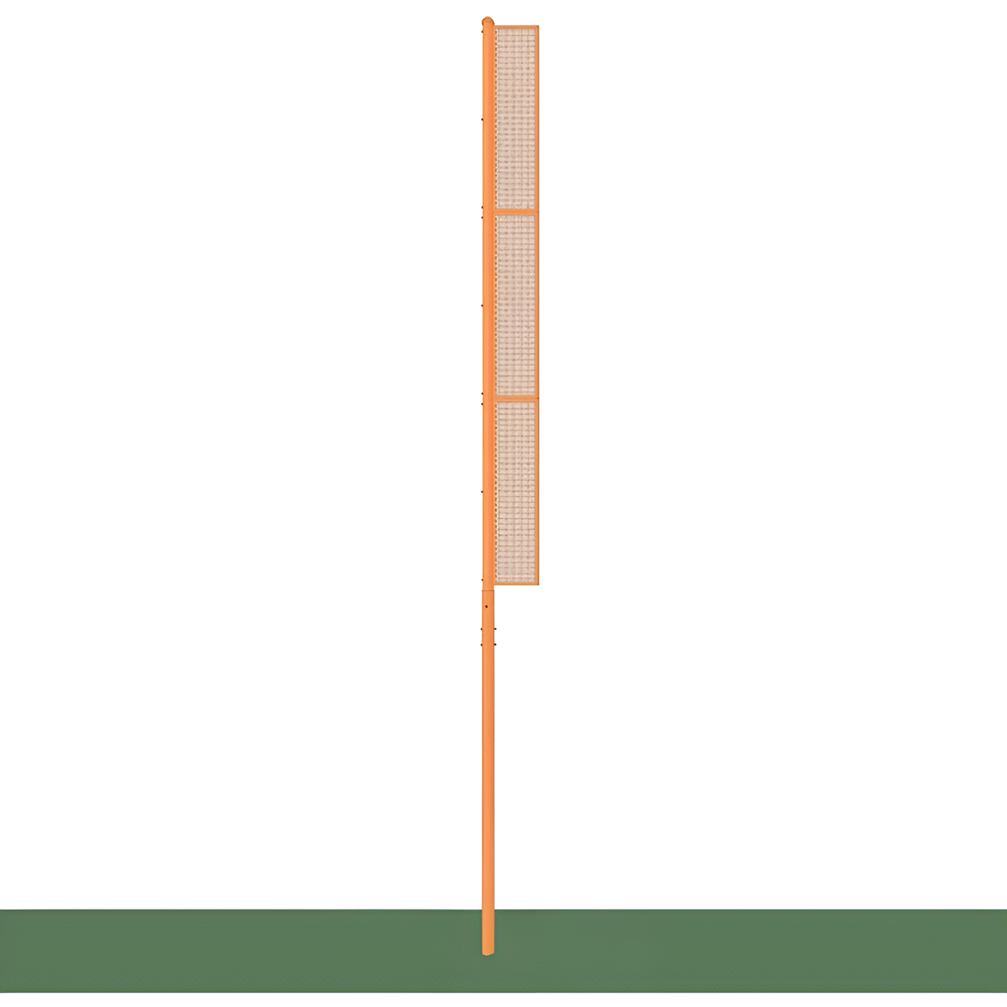 Jaypro Softball Foul Poles – 30' – Professional – Surface Mount – Yellow | Tall, Weatherproof, High-Visibility Field Marker (SBFP-30SM)
