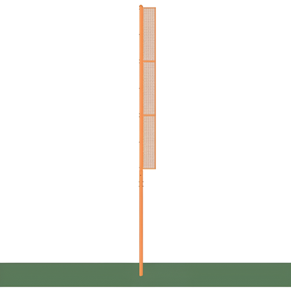 Jaypro Softball Foul Poles – 30' – Professional – Surface Mount – Yellow | Tall, Weatherproof, High-Visibility Field Marker (SBFP-30SM)