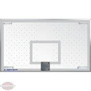 Jaypro sports clear basketball backboard with metal frame and mounting bracket