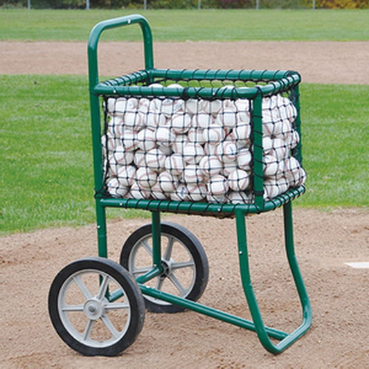 Jaypro Ball Cart (Green) | Reliable Mobility & Storage for Sports Balls (BCT-100)