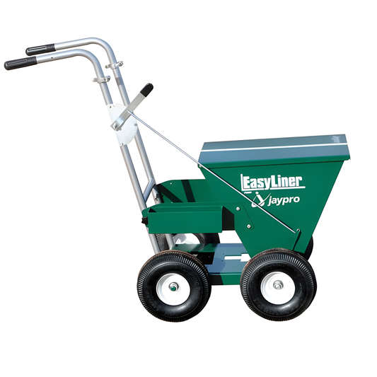 Jaypro Heavy-Duty 100 lb. Dry Line Marker - Professional Field Striping Machine (FLMR-100HD)