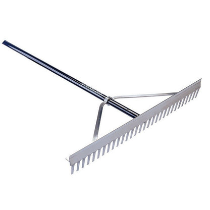 Jaypro Field Rake (36") | Heavy-Duty Infield Grooming Tool for Baseball & Softball Fields (FR-36)