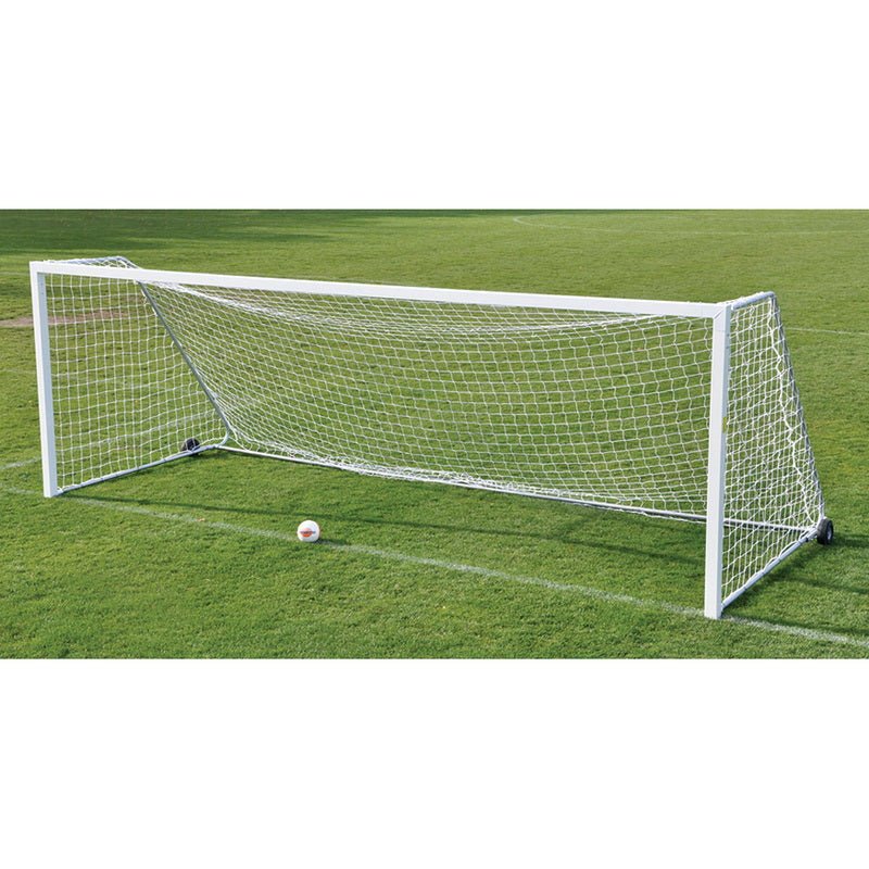 Jaypro Classic Square Soccer Goal Package | Regulation Match-Ready Set (SGP-760PKG)