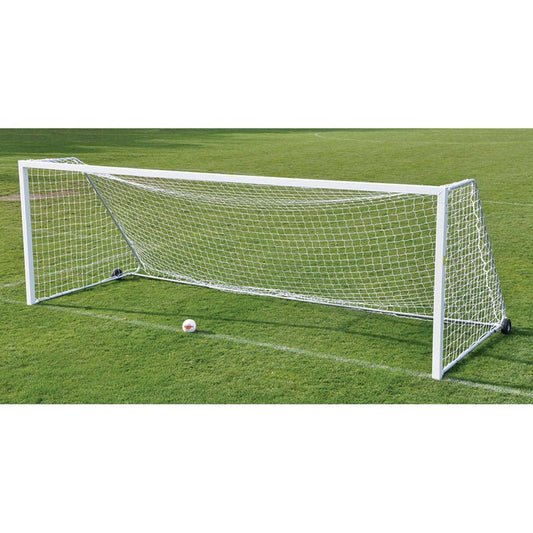 Jaypro Classic Square Soccer Goal Package | Regulation Match-Ready Set (SGP-760PKG)