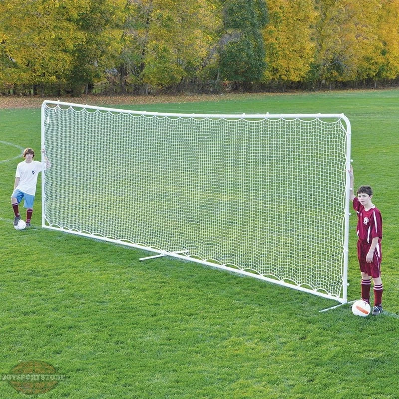Jaypro Soccer Training Rebounder with Carry Bag (8' x 24') | Large Practice Net for Passing, Shooting & Ball Control – STGRB824 - JoySportStore
