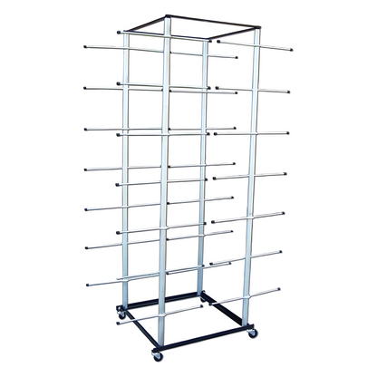 Jaypro StackMaster Football Helmet Rack – Holds 56 Helmets | Heavy-Duty, Mobile Team Storage Solution (H-1)