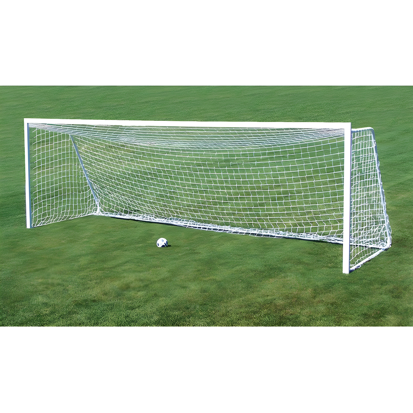 Jaypro Team Square Soccer Goals | Regulation Aluminum Frame Goals for Match Play (SGP-110)