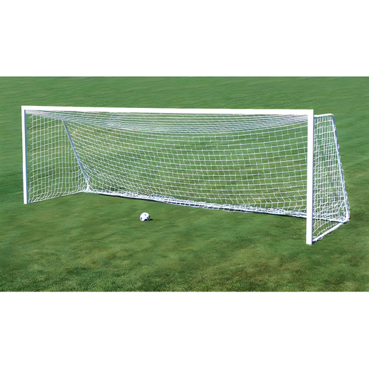 Jaypro Team Square Soccer Goals | Regulation Aluminum Frame Goals for Match Play (SGP-110)