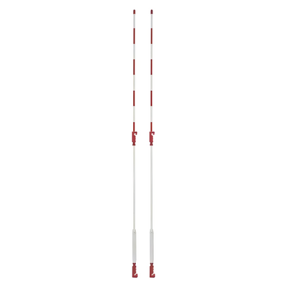 Jaypro Volleyball Net – 72 in. Universal Antennas | Regulation Net with High-Visibility Poles & Complete Rigging (VBA‑80)