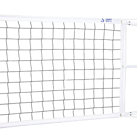 Jaypro Volleyball Net – Premium Competition | Heavy-Duty Netting for Official Indoor Play (PVBN-5)