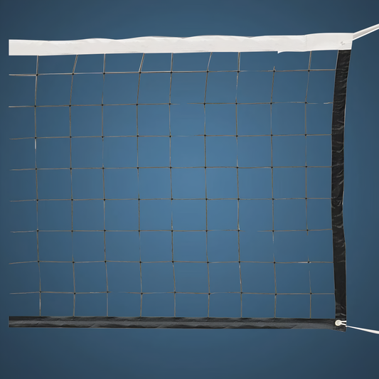 Jaypro Volleyball Replacement Net – 32′ with Rope Cable | Durable, Tournament-Ready Net (VBN‑32)