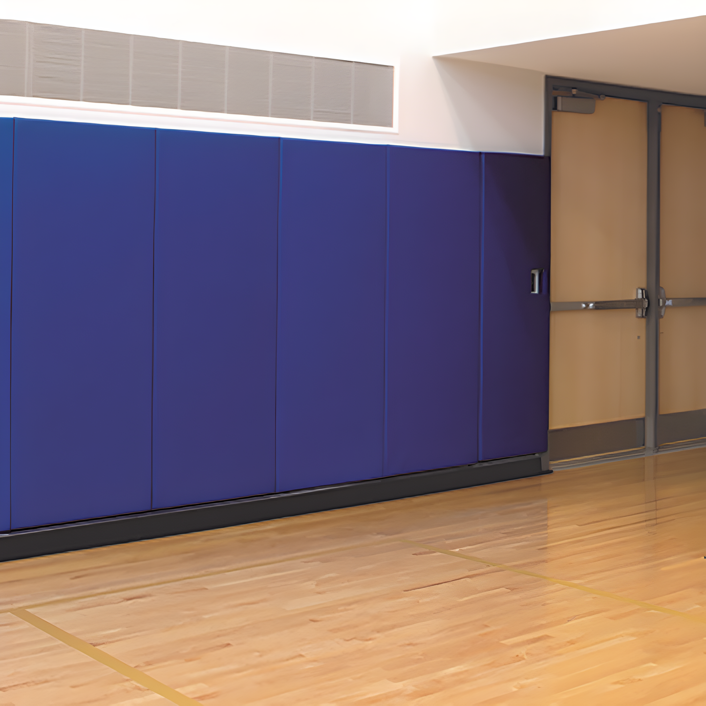Jaypro Sports Wall Padding - WallGuard Impact Rated - 2' x 6', 1" Lip Top & Bottom (JWP-I-26)