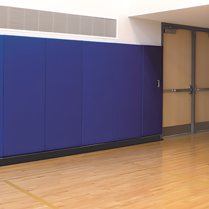 Jaypro Sports Wall Padding - WallGuard Impact Rated - 2' x 6', 1" Lip Top & Bottom (JWP-I-26)
