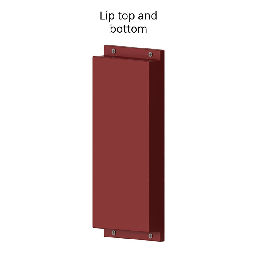 Jaypro High Impact Flat Safety Wall Padding - WallGuard  Impact Rated (2 ft. x 6 ft.) (1 in. Lip Top & Bottom)