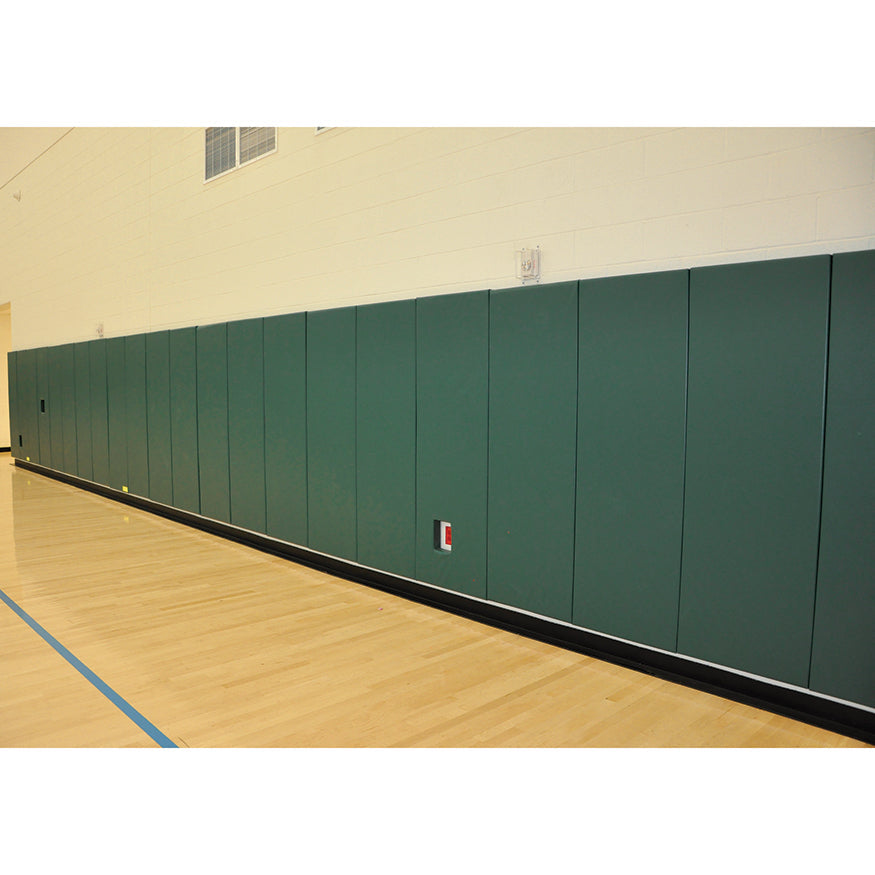 Jaypro High Impact Flat Safety Wall Padding - WallGuard  Impact Rated (2 ft. x 6 ft.) (Z-Clip Top & Bottom) Jaypro