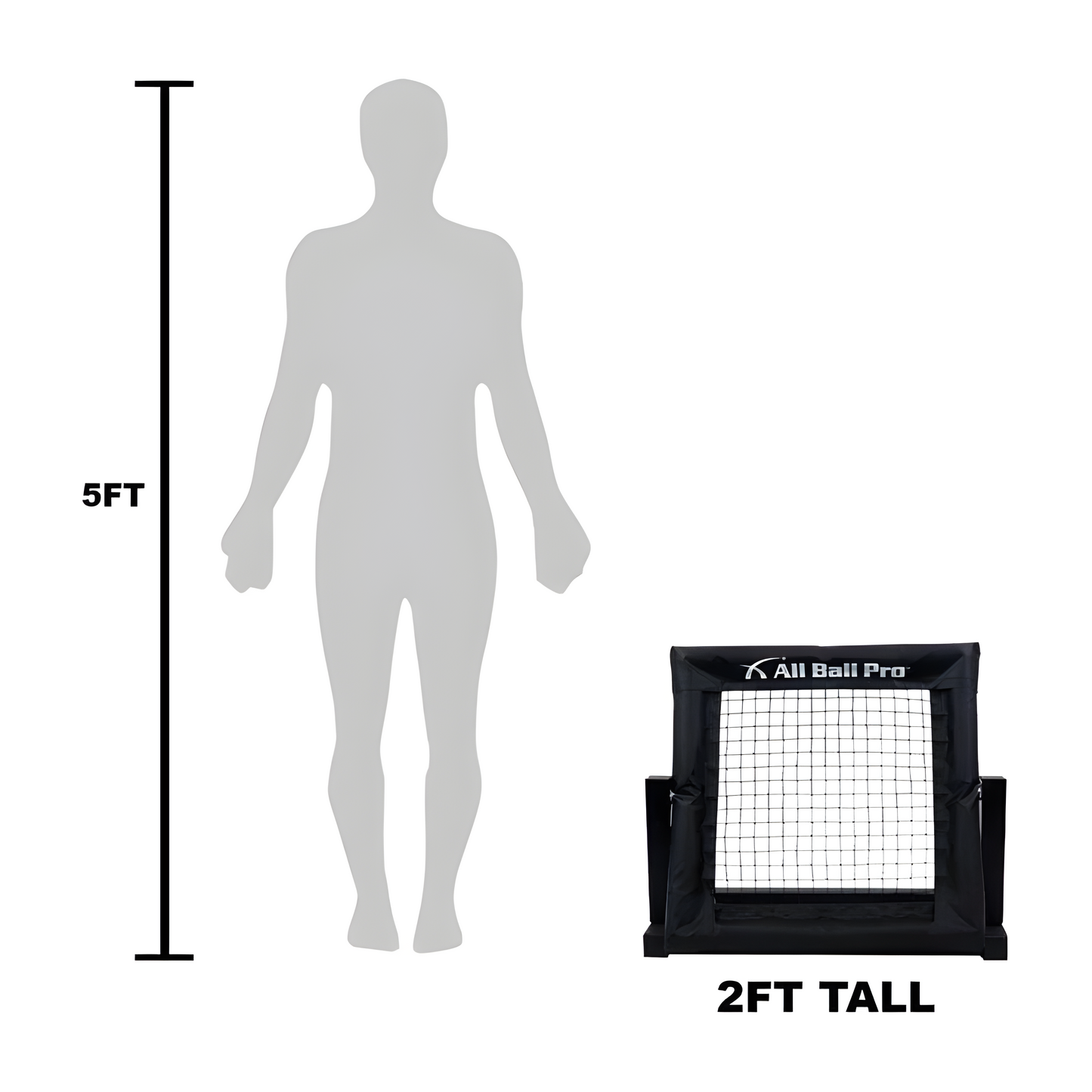 All Ball Pro Mini Pro Multi-Sport Rebounder Jaypro