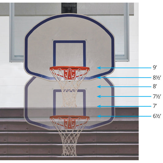 Jaypro Little Champ  Easy Adjust Backboard Adapter Jaypro