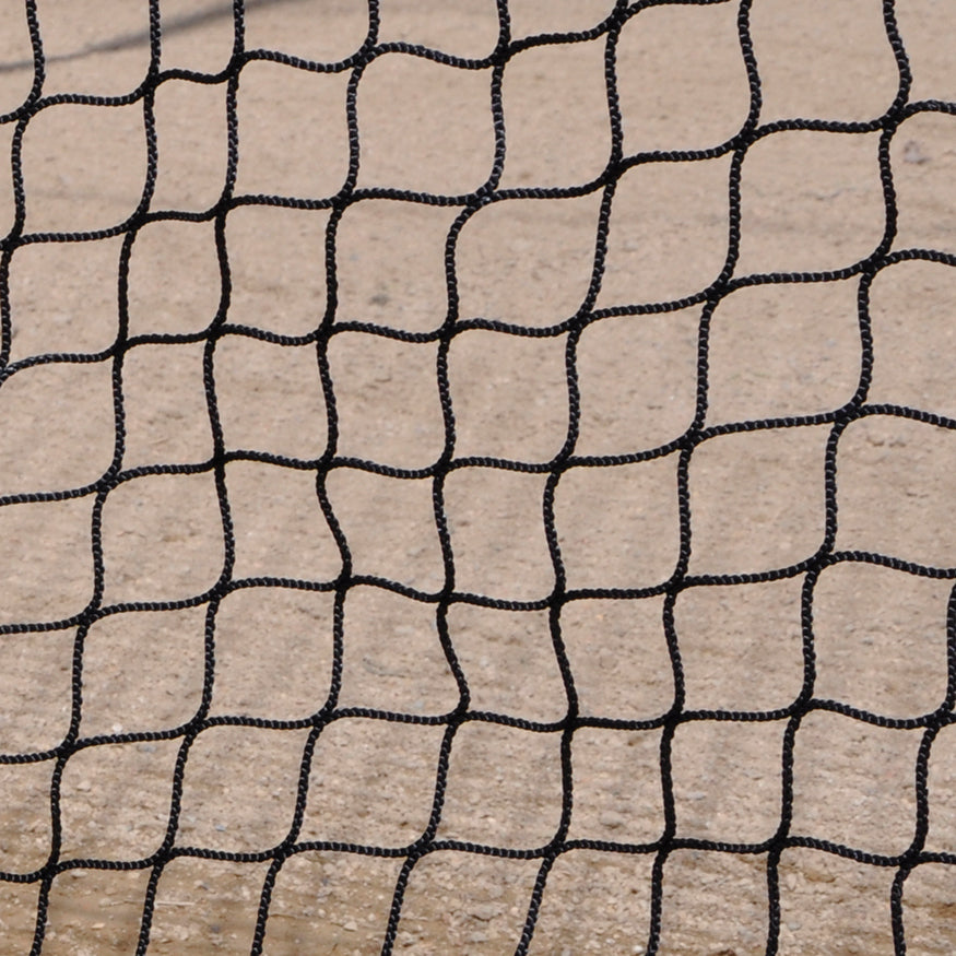 Jaypro Batting Cage Replacement Net - Line Drive Batting Cage (16 ft.6 in.W x 12 ft.H x 16 ft.6 in.D) (Black)