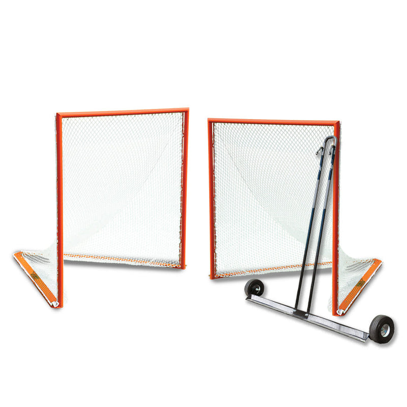 Jaypro Lacrosse Goal Package - Field  Professional (6 ft.W x 6 ft.H x 7 ft.D) Jaypro