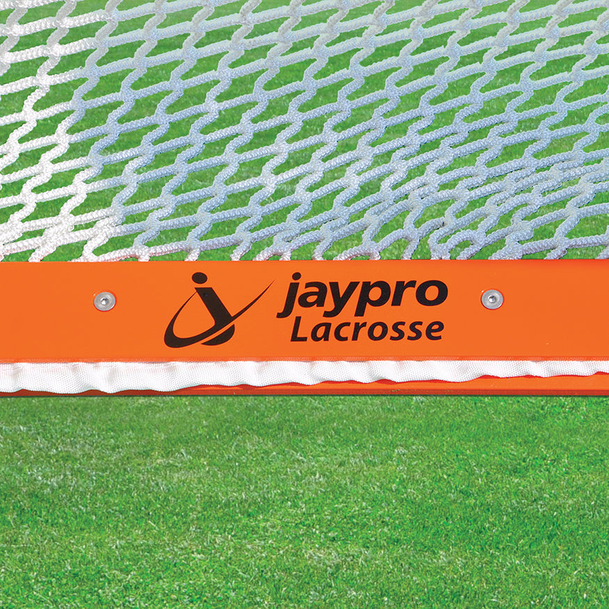 Jaypro Lacrosse Goal - Field Professional (6 ft.W x 6 ft.H x 7ft.D) (White) Jaypro