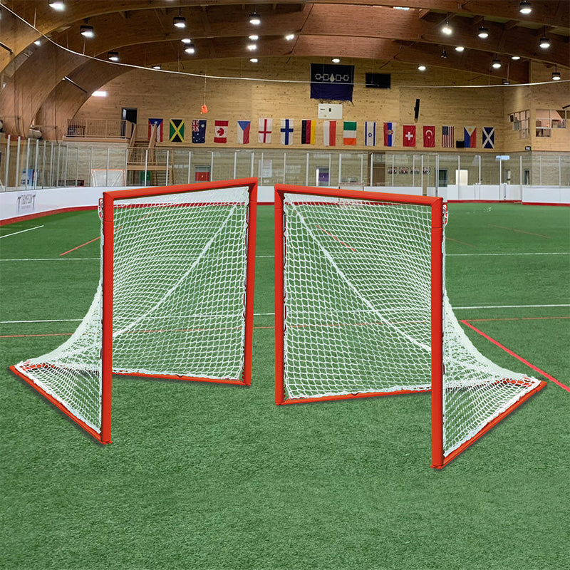 Jaypro Lacrosse Goal Package - Box Official (4 ft.W x 4 ft.H x 4 ft.D) Jaypro