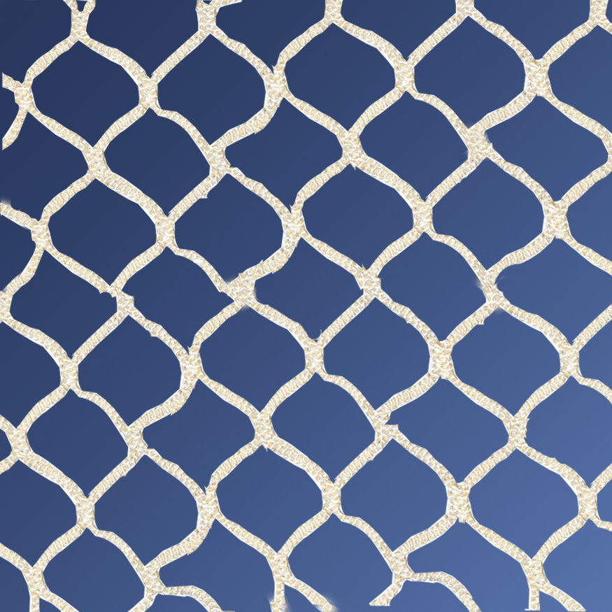 Jaypro Lacrosse - Replacement - Field   Net (4mm) (6 ft.W x 6 ft.H x 7 ft.D) Jaypro