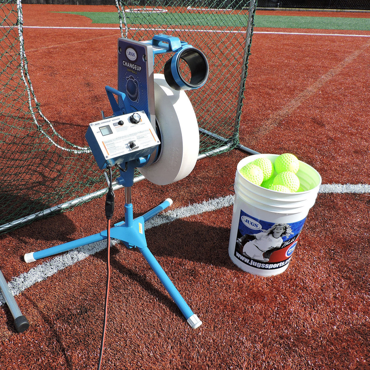 JUGS Changeup Super Softball Pitching Machine JUGS Sports