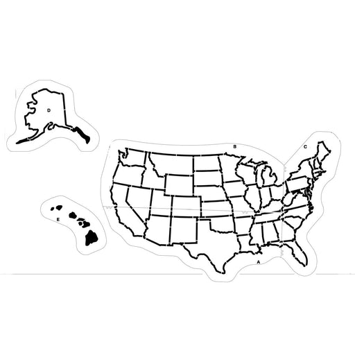 Newstripe US Map Playground Stencil Newstripe