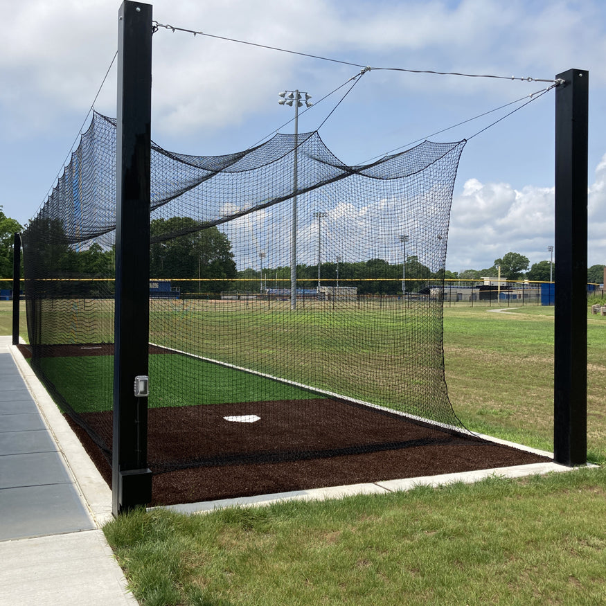 Jaypro Batting Tunnel Frame - Mega Outdoor - (55 ft.) - Single
