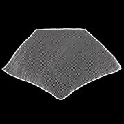 Jaypro Box Lacrosse Replacement Net - NETX1  - (7mm) Seamless One-Piece Lacrosse Net (4 ft.H x 4 ft.W x 4 ft.D) (White) Jaypro