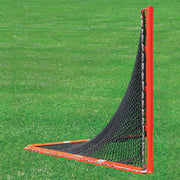 Jaypro Field Lacrosse  Replacement Net - NETX1  - (7mm) Seamless One-Piece Lacrosse Net (6 ft.H x 6W x 7 ft.D) (Black) Jaypro