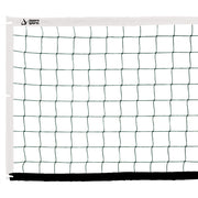 Jaypro Beach Volleyball Replacement Net (4 in. Sq. - #36 Nylon Netting) - Collegiate Beach Size (28 ft.L x 39 in.H) (Black) Jaypro