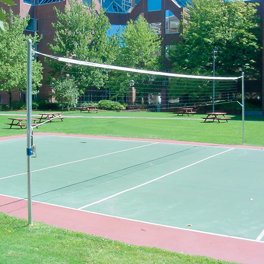 Jaypro Recreational Outdoor Volleyball Uprights (2-3/8 in. Galvanized Steel Pole) Jaypro