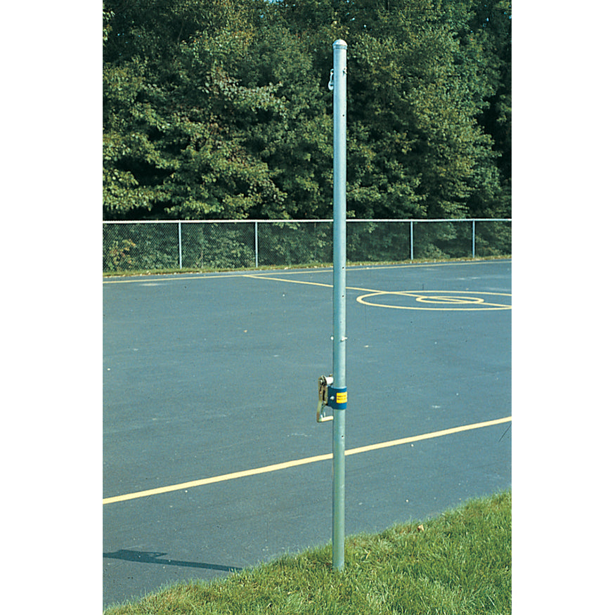Jaypro Recreational Outdoor Volleyball Uprights (2-3/8 in. Galvanized Steel Pole) Jaypro