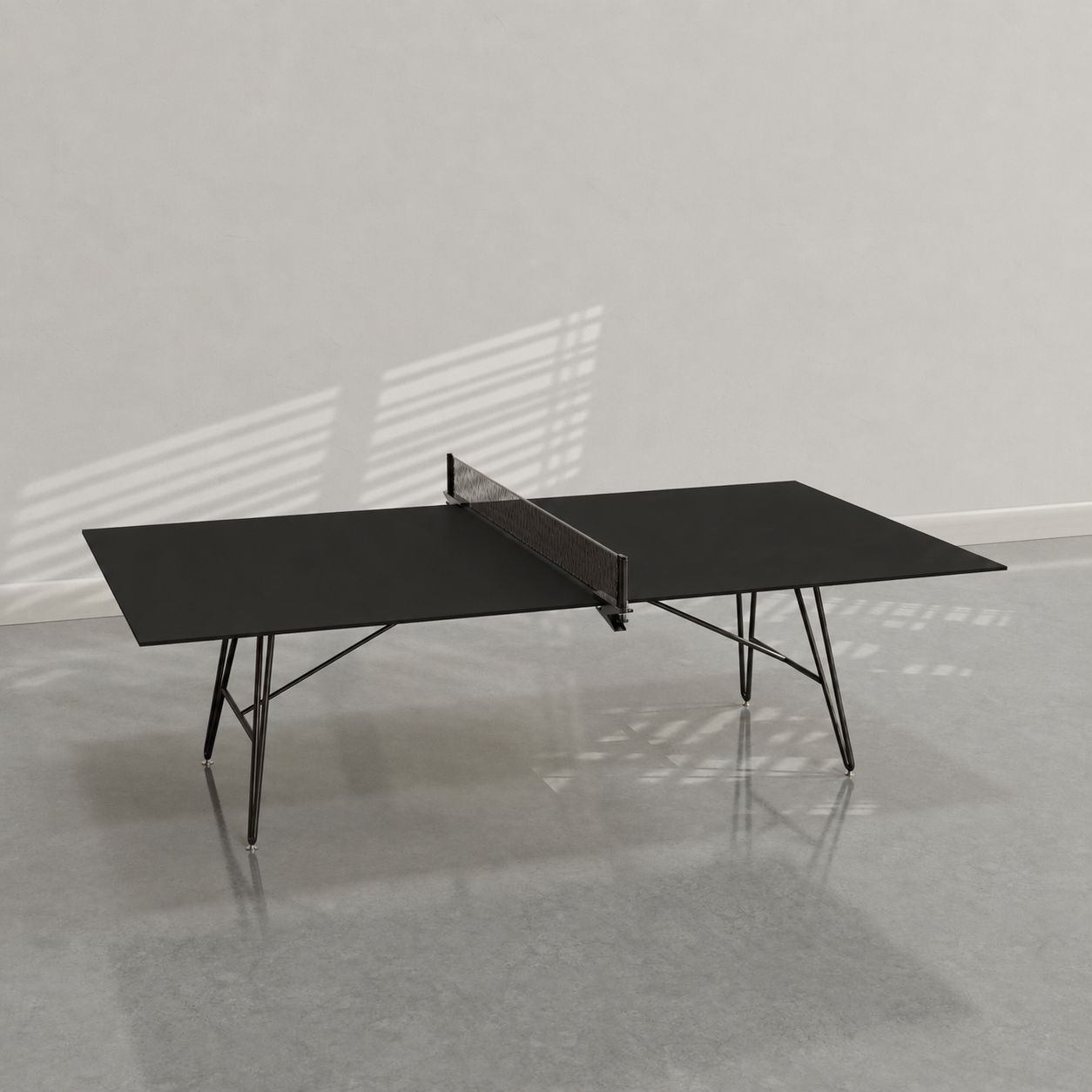 District Mills Outdoor Clip Leg Ping Pong Table