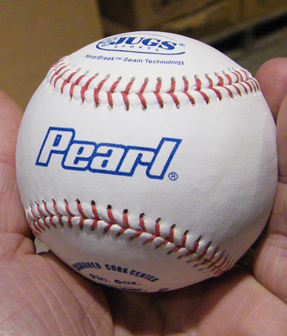 JUGS Pearl Leather Baseballs JUGS Sports
