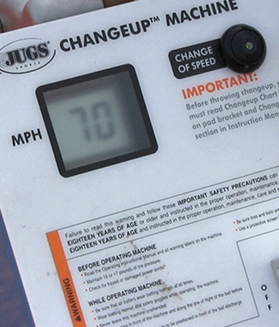 JUGS Changeup Super Softball Pitching Machine JUGS Sports