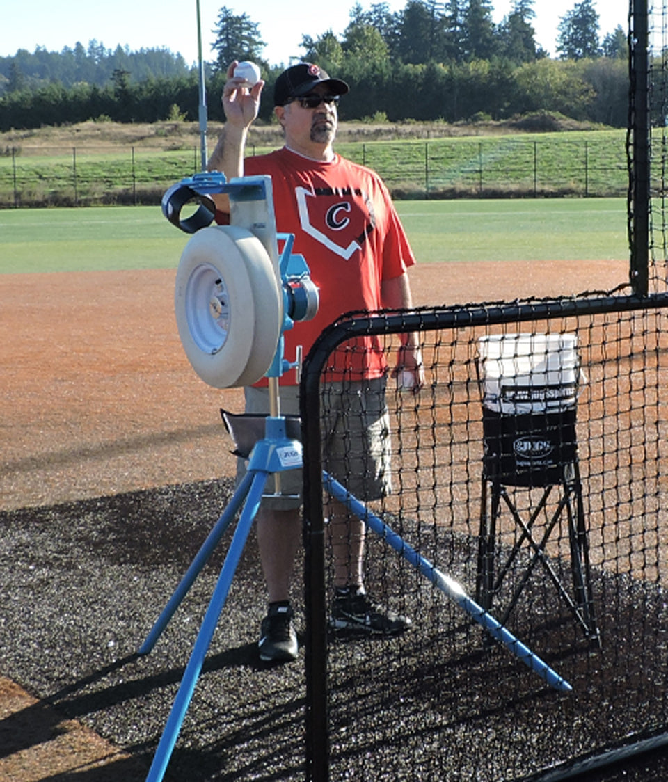 JUGS Bucket of JUGS Youth League Pearl Baseballs JUGS Sports